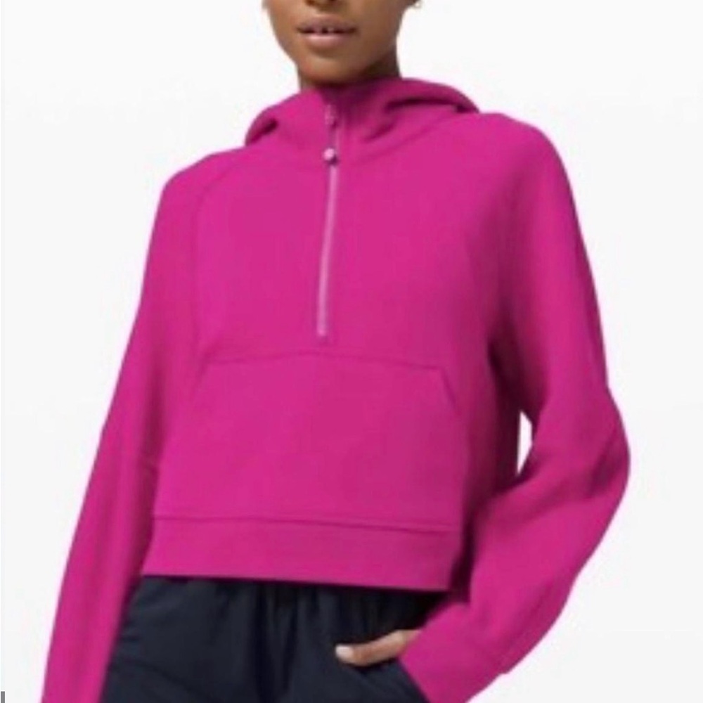 Lululemon Ripened Rasberry Scuba Hoodie